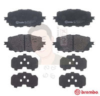 P49 054B ผ้าเบรก F (แท้ BREMBO รุ่น Black) MAZDA MX-5 ND ปี2016-&amp;gt;