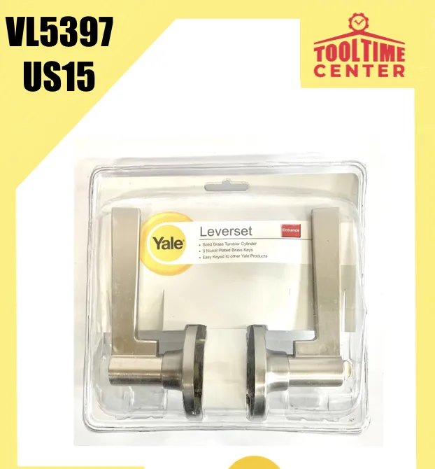 Yale Entrance Door Knob Lever Set Vl5397 Us15 Lazada Ph 3387