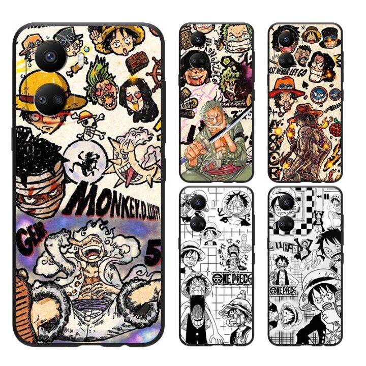 เคส-huawei-y6-y7-y6s-pro-y7a-y6p-y9s-y9-prime-2018-2019-โทรศัพท์มือถือแบบนิ่ม-ผิวด้าน-ลายลูฟี่-ซอรอน-สําหรับ