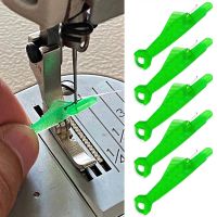 ۩™✖ 5pcs/10pcs Quickly Auto Needle Threader DIY Sewing Tools Green Fish Threader Home Hand Machine Sewing Automatic Thread Device