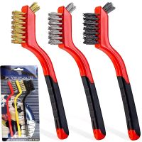 【CC】✢  7 Inches  Cleaning Polishing Rust Remover Metal Wire Burring 3-piece set