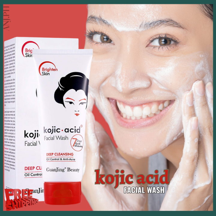 SUPER TRENDING Guanjing Kojic Acid Facial Wash A Natural Ingredient ...