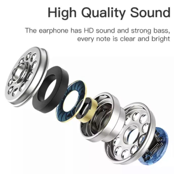 หูฟังเรียวมี-realme-r66-stereo-earphone-ของแท้-เสียงดี-ช่องเสียบแบบ-3-5-mm-jack-ใหม่ล่าสุดจากเรียวมี-by-gesus-store