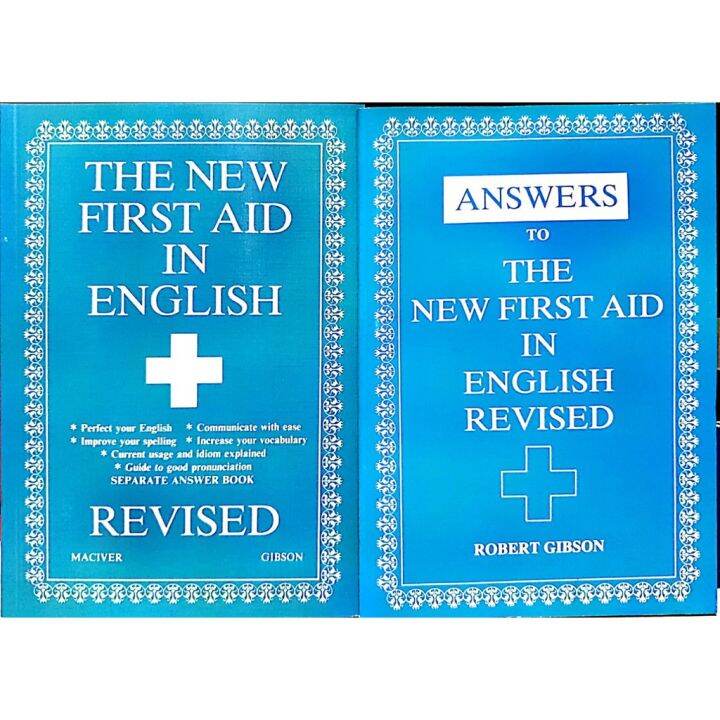 FIRST AID IN ENGLISH + ANSWER BOOK Lazada
