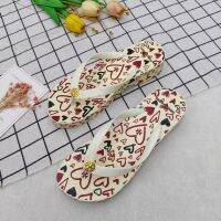 [fast Delivery] Original 2023 Summer New Womens Slope Heel Flip Flop NewTO~RY~BU Shoal Holiday Essential