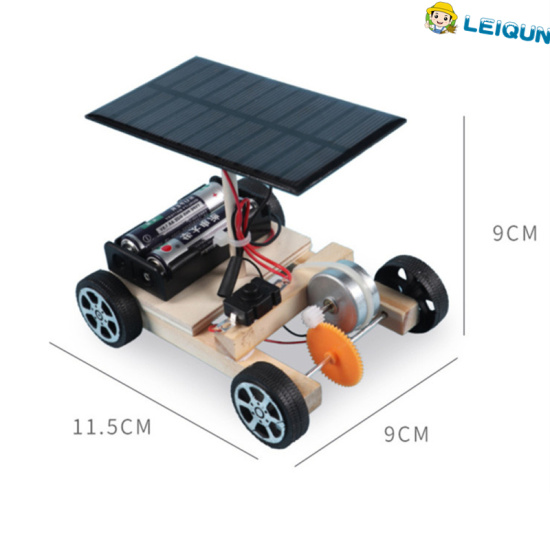 Lq hàng có sẵn solar xe đồ chơi bộ robot tự lắp ráp bộ đồ chơi sử dụng - ảnh sản phẩm 2