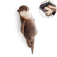 40cm Cute Otter Stuffed Down Cotton Pencil Case Wrist Pad Pillow Children Kids Girls Christmas Birthday Gift