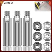 UMMEAX เหล็กเหล็กไร้สนิม ก้านต่ออะแดปเตอร์เกลียว M10 M14 เครื่องมือไฟฟ้ากำลัง เพลาขยายบิตเครื่องบดมุม ทนทานต่อการใช้งาน 65/80/95/115มม. ตัวต่อเชื่อมต่อบด สำหรับแผ่นขัด