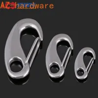 304 stainless steel egg type shackle / egg hook / wire rope quick hanging buckle / elliptical spring unbuckle hook 2PCS