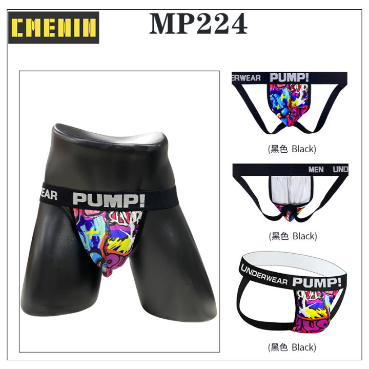 cmenin-pump-2pcs-ins-style-ไนลอนชาย-thongs-และ-g-string-man-underpants-เอวต่ำ-tanga-กางเกงในชายเซ็กซี่-jockstrap-กางเกงชั้นใน-mp224