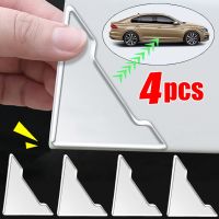 4PCS Universal Car Door Corner Anti-collision Covers Transparent Silicone Protector Anti-Scratch Stickers Door Protection Cover Car Door Protection