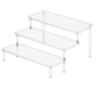 Perfume Rack Storage Rack Transparent Acrylic Shelf Stand For Food Display Racks