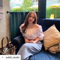 wallah studio :white necklace สร้อยลูกปัด