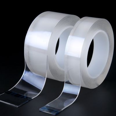 ☇ 1M/2M/3M/5M Nano Transparent Tape Ultra-strong Double Sided Tape Kitchen Bathroom Self Adhesive Waterproof Traceless Sticker