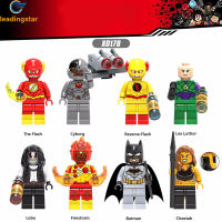 LEADINGSTAR Legoing Minifigures อาคารบล็อกของเล่น XINH X0178มหัศจรรย์ฮีโร่แฟลชหุ่นยนต์ Lobo Minifigure อาคารบล็อกของเล่น【cod】