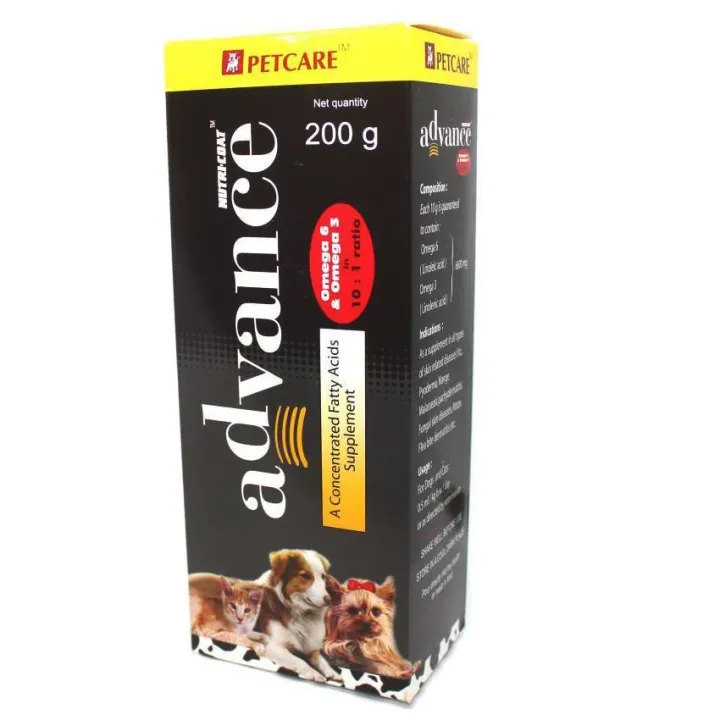 Petcare Nutricoat Advance Coat & Skin Conditioner for Dogs and Cats