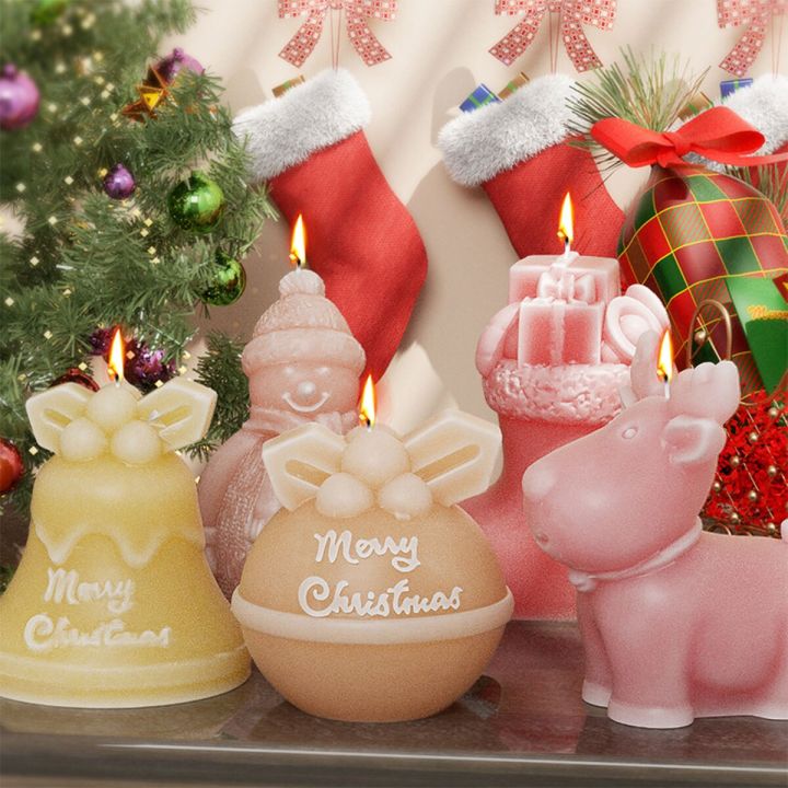 DIY Christmas Tree Silicone Candle Mold Crystal Epoxy Resin