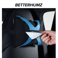 Betterhumz Alcantara ผู้ถือเนื้อเยื่อรถกล่องสำหรับฟอร์ดมัสแตงเฟียสต้าโฟกัส SMax Visor ไมโครไฟเบอร์หนังเนื้อเยื่อปกแขวนกรณี