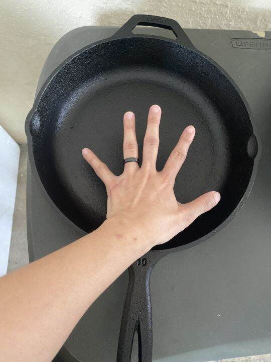 Filipino Made Cast Iron 10" Skillet Lazada PH