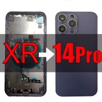 Popular Diy For iPhone XR to 14Pro Chassis XR like 14 Pro housing Backshell for Model A1984A2105A2106A2107A2108 All Carriers