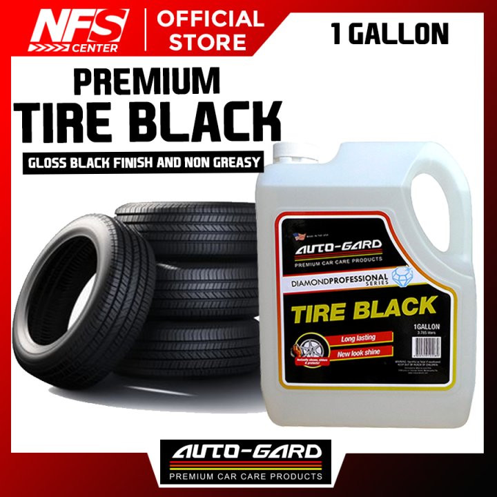 AUTOGARD PREMIUM TIRE BLACK PROTECTION 1GALLON FOR CAR AND MOTORCYCLE