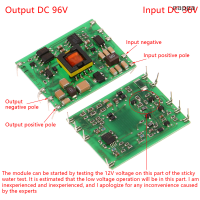 ✨Nappa โมดูลพลังงาน TDK DC-DC 1ชิ้น,เอาต์พุต96โวลต์อินพุต36โวลต์โมดูลแยกพลังงานโมดูลพลังงานอะไหล่สำหรับโมเดล DIY