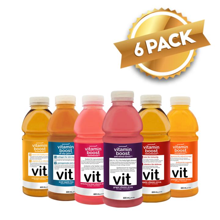 Vitamin Boost 600ml (Variety Pack) | Lazada PH