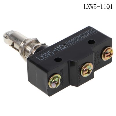 3A 380V LXW5-11Q1 1NC + 1NO แผง Mount Micro Switch Roller Plunger สวิทช์สำหรับอิเล็กทรอนิกส์ผลิตภัณฑ์เครื่องใช้ภายในบ้าน