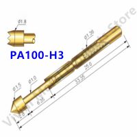 PA100 H3 Metal Brass Spring Test Probe Convenient And Durable Spring Test Probe 100 / PCS Test Probe Sleeve Length 33.35mm Probe