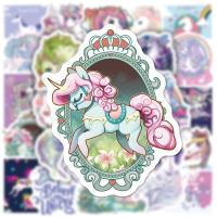 【YF】┋❃  10/50PCS Unicorn Stickers Car Motorcycle Luggage Laptop Classic Kid Sticker