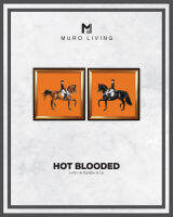 Muro Living รูปภาพตกแต่งดีไซน์ รุ่น HOT-BLOODED (per set)