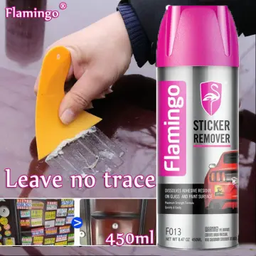 260ml Car Sticker Residue Remover Spray Roadtax Adhesive Instant Cleaner  Safe Canister Glue Cleaner Windshield Wall Door