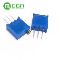 10pcs 3296W series resistanceohm Trimpot Trimmer Potentiometer 1K 2K 5K 10K 20K 50K 100K 200K 500K 1M