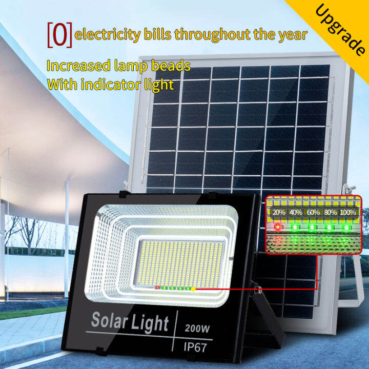 A&A A A Solar Led Outdoor Flood Light Street Lamp 30W 45W 65W 1200W