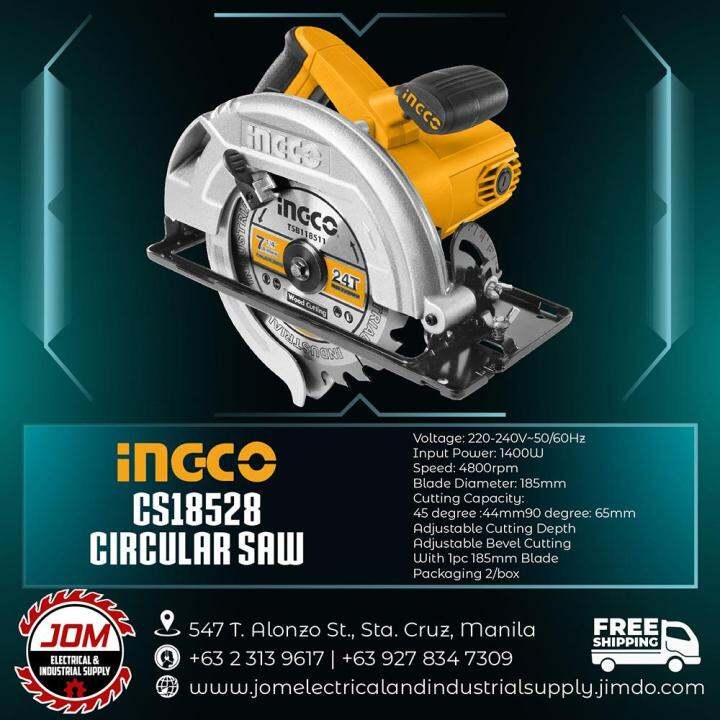 INGCO CS18528 Circular Saw Lazada PH