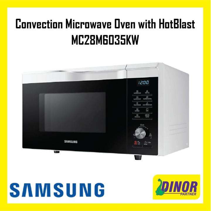Samsung Convection Microwave Oven with HotBlast 28L MC28M6035KW Lazada