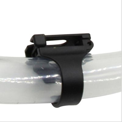 ；。‘【； Universal Diving Silicone Snorkel Buckle  Silicone Tube Plastic Clip Snorkel  Keeper Holder Retainer For Scuba Diving