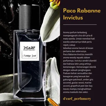 Harga parfum best sale paco rabanne invictus