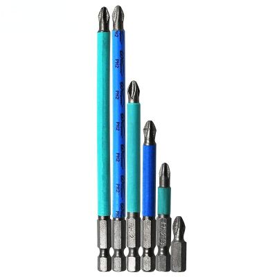 PH2 Strong Magnetic Electric Batch Head Non-slip Batch Tsui Wind Batch Tsui Electric Pneumatic Screwdriver Head Non-slip Cross Screw Nut Drivers