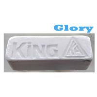 Glory ไขปลาวาฬ ก้อนขัดเงาสแตนเลส ยาขัดเงาโลหะ น้ำยาขัดเงา ก้อนขัดเงา สีขาว 700g