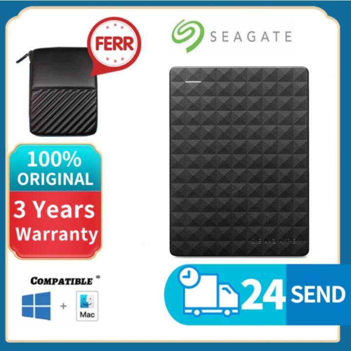 Seagate Portable External Hard Disk 2.5 Inch 500GB/2TB/1TB With free