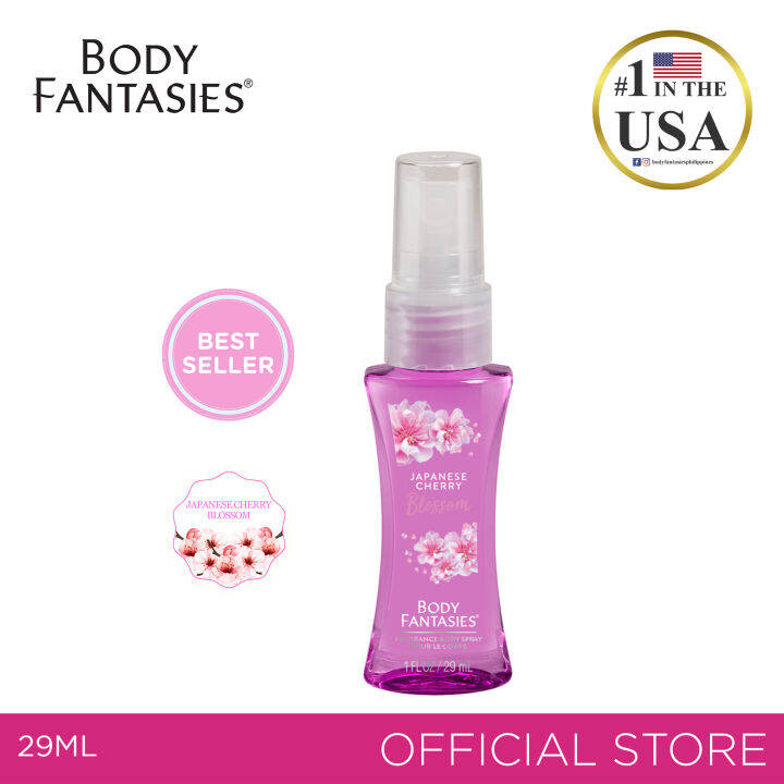 Body Fantasies Signature Japanese Cherry Blossom Body Mist 29ml Lazada PH