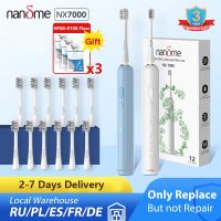 hot【DT】 Nandme NX7000 Electric Toothbrush Ultrasound IPX7 Rechargeable 5 Mode Whitener Teethbrush