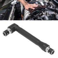 หัวคู่ 90 องศา L รูป 1/4 นิ้ว Hex Shank Socket Wrench มุมขวา ไขควง Adapter