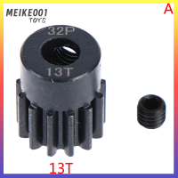 MEIKE001เกียร์มอเตอร์ปีกนกเหล็กสีดำขนาด32P M0.8 5มม. สำหรับ1 10รถโมเดล Rc