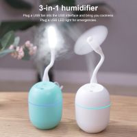 【DT】  hot220ml Car Mini Humidifier USB Power Ambient Light Auto Home Humidifier Aromatherapy Oil Diffuser with LED Night Lamp