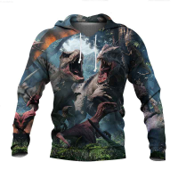 New Casual Hoodies Jurassic Park Fashion Men Women 3D Printed Sweatshirt animal Streetwear Boy Girl Kids Pullover dinosaur Tops {plenty}