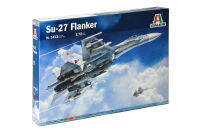 เครื่องบินประกอบ  Su-27 Flanker 1/72  Italery