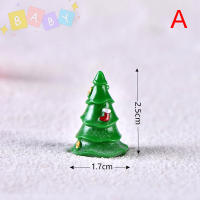 FactoryOutlete?Cheap? ต้นคริสต์มาส Snowman DIY ตกแต่งสวนขนาดเล็ก Santa claus Micro Landscape