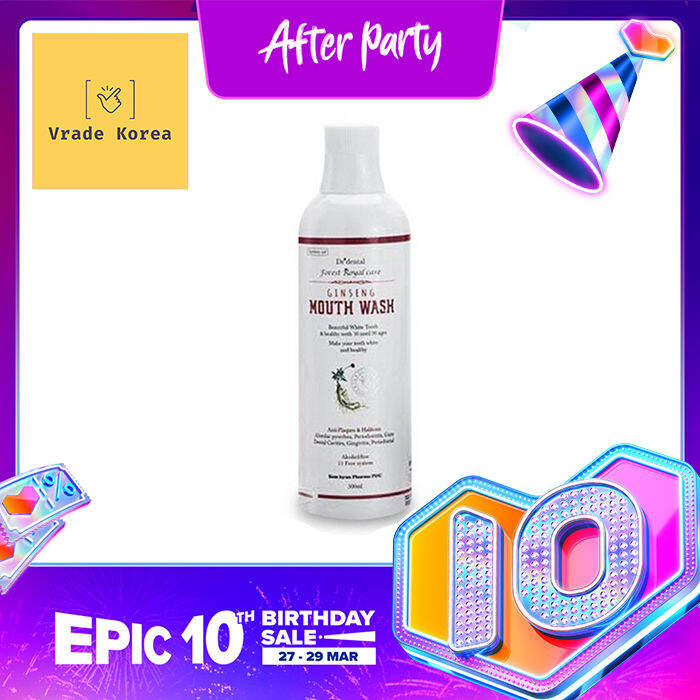 [Dr.dental Forest] Fresh Breath, Mouthwash Red Ginseng Extract 500ml(16